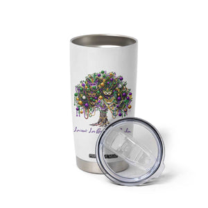 Mardi Gras Mask Tree Tumbler Cup Laissez Les Bon Temps Rouler TS14 Print Your Wear