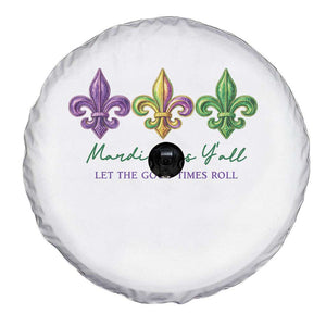 Mardi Gras Spare Tire Cover Let The Good Time Roll TS14 Print Your Wear