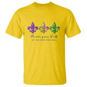 Mardi Gras T Shirt Let The Good Time Roll TS14 Daisy Print Your Wear