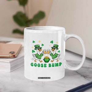 Funny St Patricks Day Goose Drinking Beer Coffee Mug Goose Bump TS14 Print Your Wear