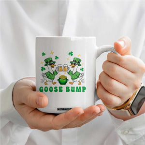 Funny St Patricks Day Goose Drinking Beer Coffee Mug Goose Bump TS14 Print Your Wear