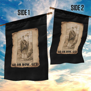 Funny Saint Patrick Irish Catholic St Patrick's Day Garden Flag Go On Now Git TS14 Print Your Wear