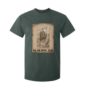 Funny Saint Patrick Irish Catholic St Patrick's Day T Shirt For Kid Go On Now Git TS14 Dark Forest Green Print Your Wear