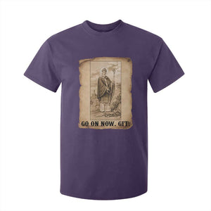 Funny Saint Patrick Irish Catholic St Patrick's Day T Shirt For Kid Go On Now Git TS14 Purple Print Your Wear