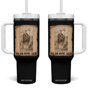 Funny Saint Patrick Irish Catholic St Patrick's Day Tumbler With Handle Go On Now Git TS14 One Size: 40 oz Black Print Your Wear