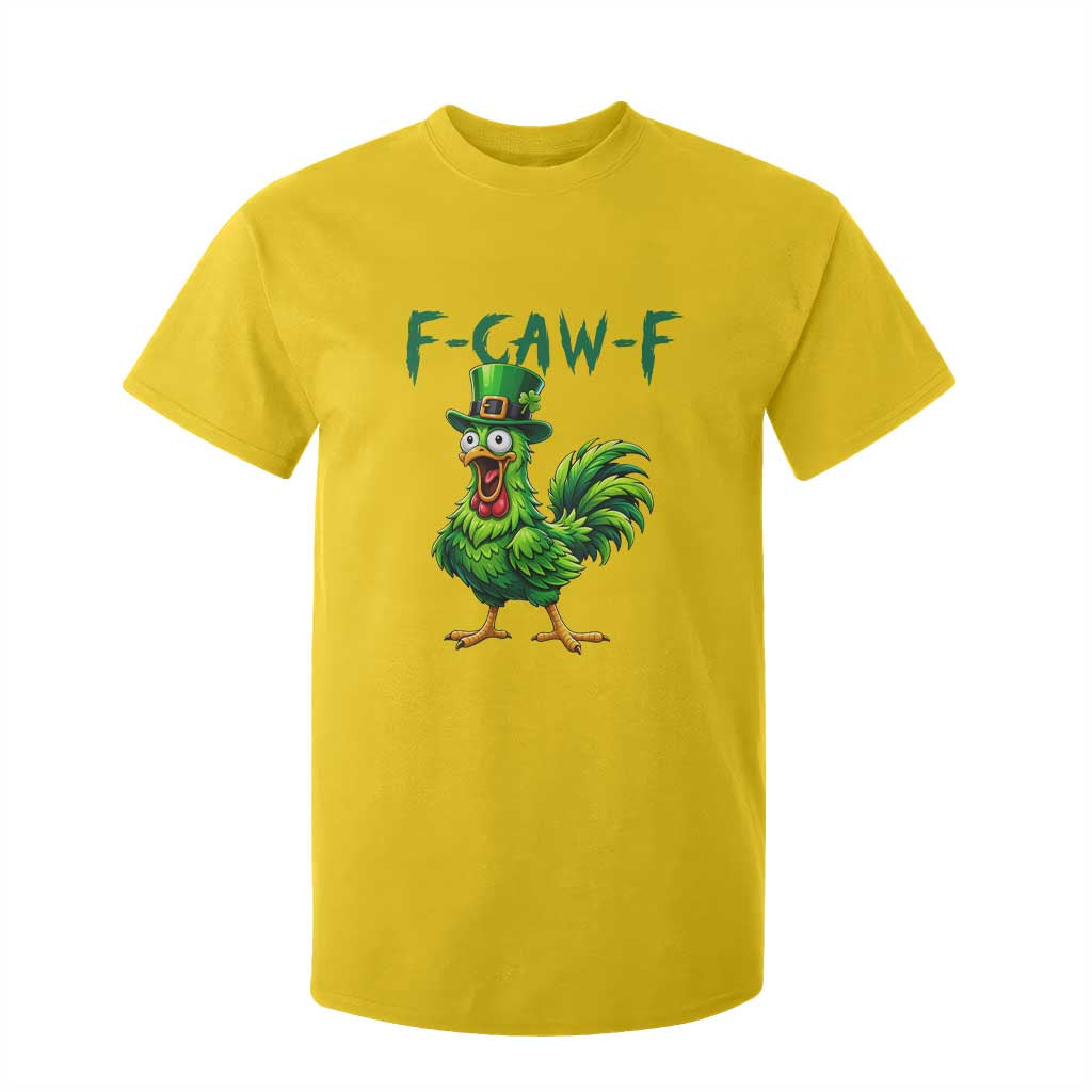 Funny St Patricks Day Lucky Chicken T Shirt For Kid F Caw F TS14 Daisy Print Your Wear
