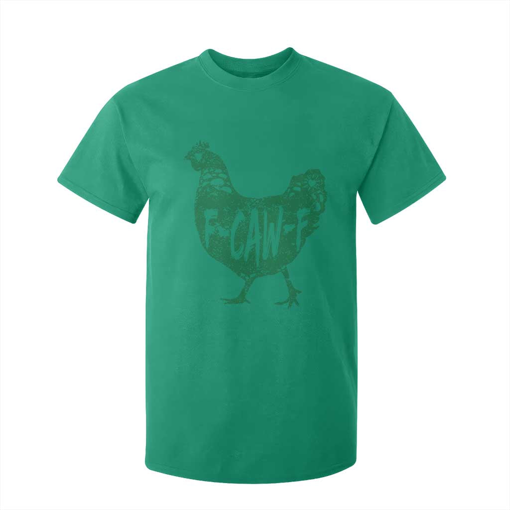F Caw F Lucky Chicken T Shirt For Kid Funny St Patricks Day TS14 Irish Green Print Your Wear