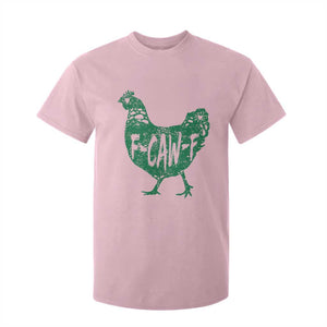 F Caw F Lucky Chicken T Shirt For Kid Funny St Patricks Day TS14 Light Pink Print Your Wear