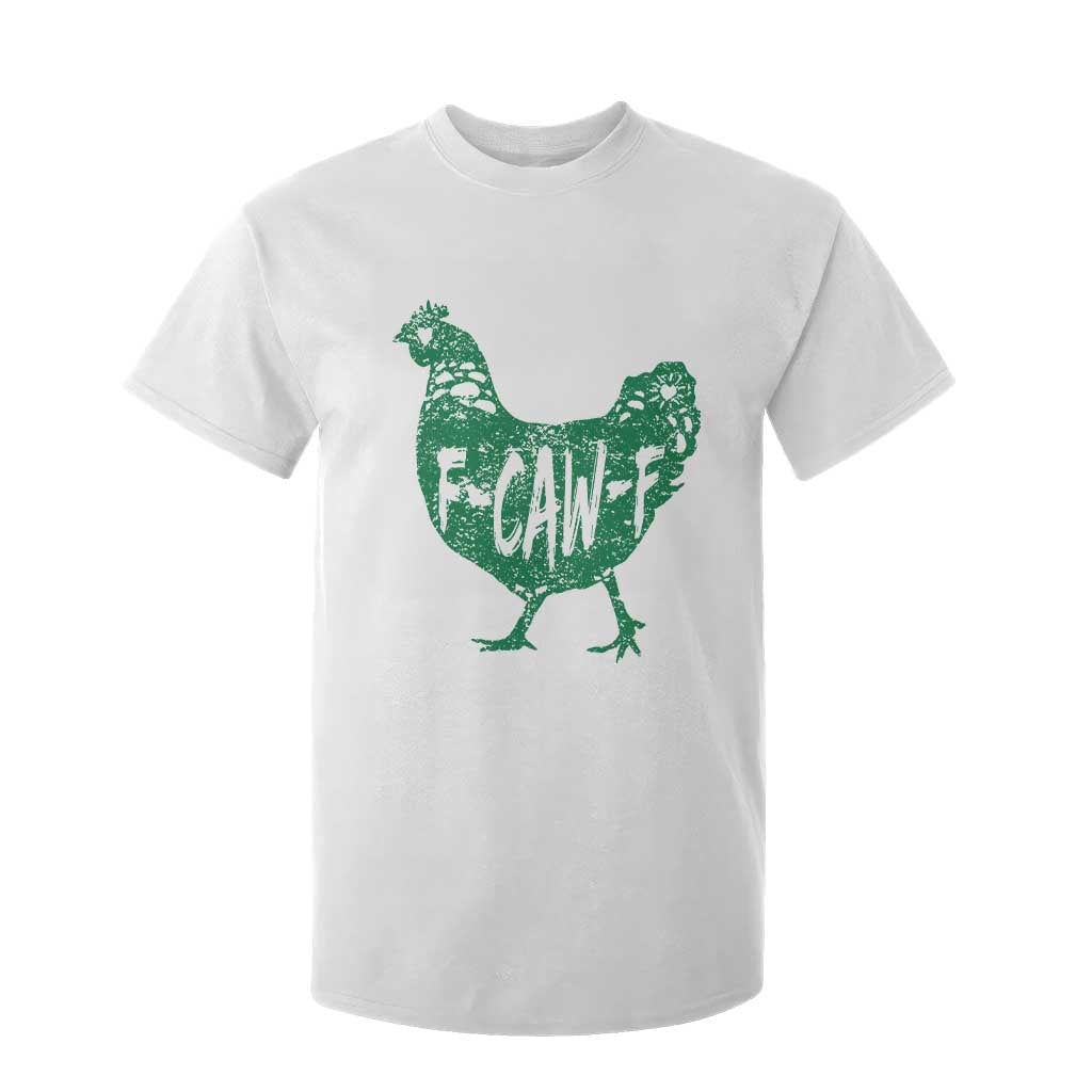 F Caw F Lucky Chicken T Shirt For Kid Funny St Patricks Day TS14 White Print Your Wear