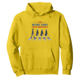 1776 National Champs Hoodie Funny Founding Father Roading Parody 4th of July