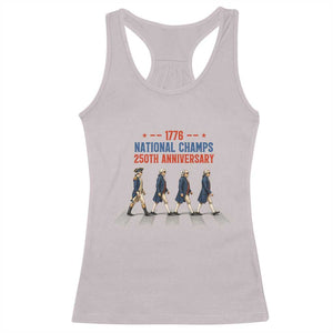 1776 National Champs Racerback Tank Top Funny Founding Father Roading Parody 4th of July