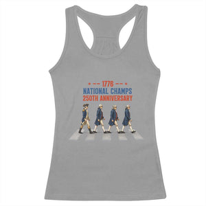 1776 National Champs Racerback Tank Top Funny Founding Father Roading Parody 4th of July