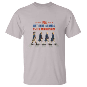 1776 National Champs T Shirt Funny Founding Father Roading Parody 4th of July