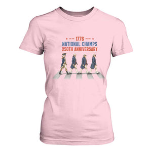 1776 National Champs T Shirt For Women Funny Founding Father Roading Parody 4th of July