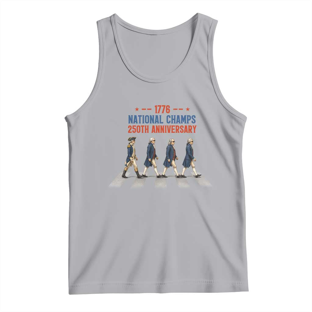 1776 National Champs Tank Top Funny Founding Father Roading Parody 4th of July