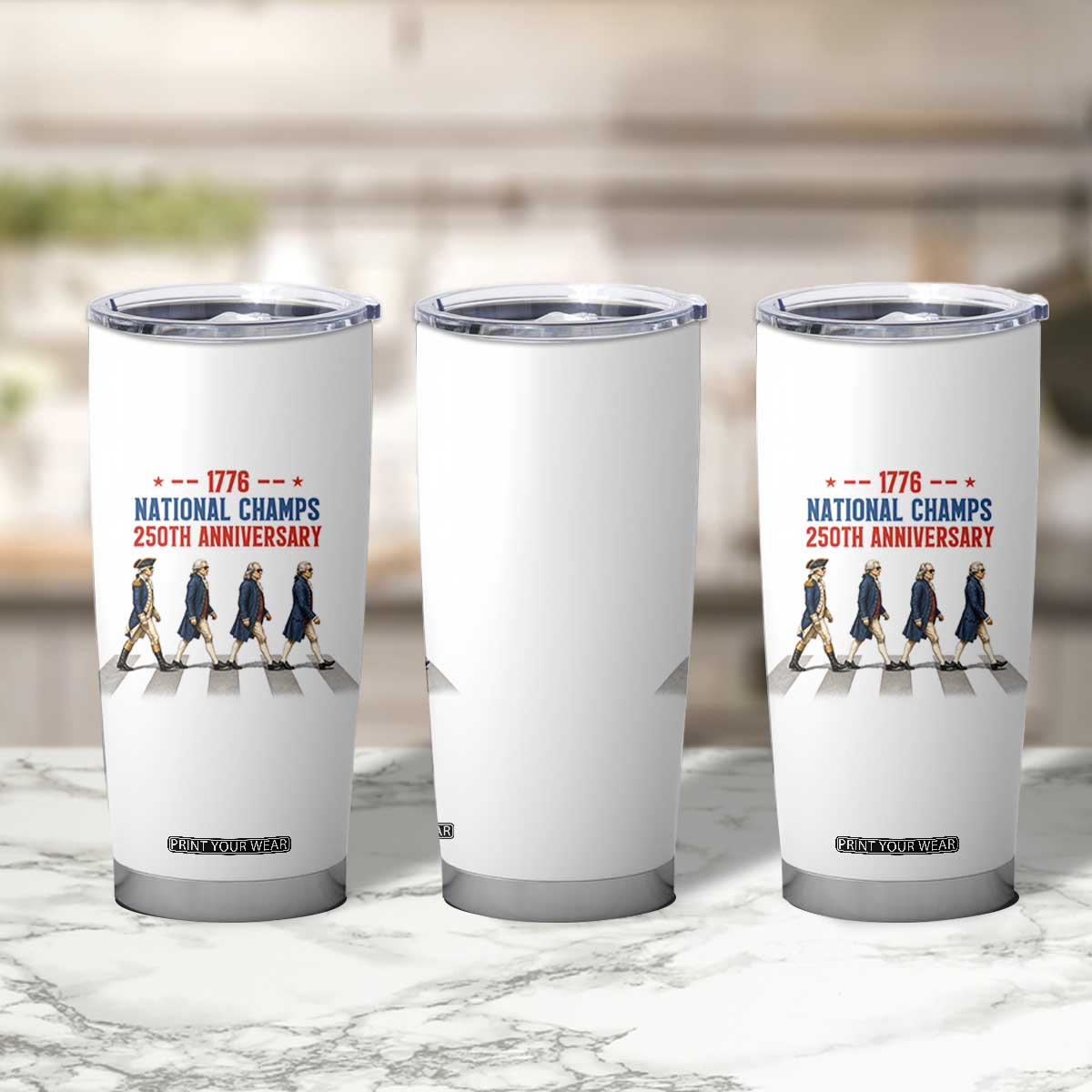 1776 National Champs Tumbler Cup Funny Founding Father Roading Parody 4th of July