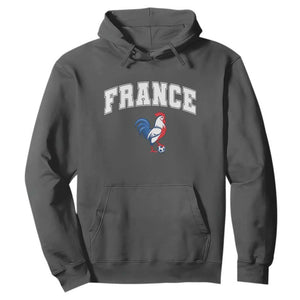 France Flag Gallic Rooster French National Pride Hoodie