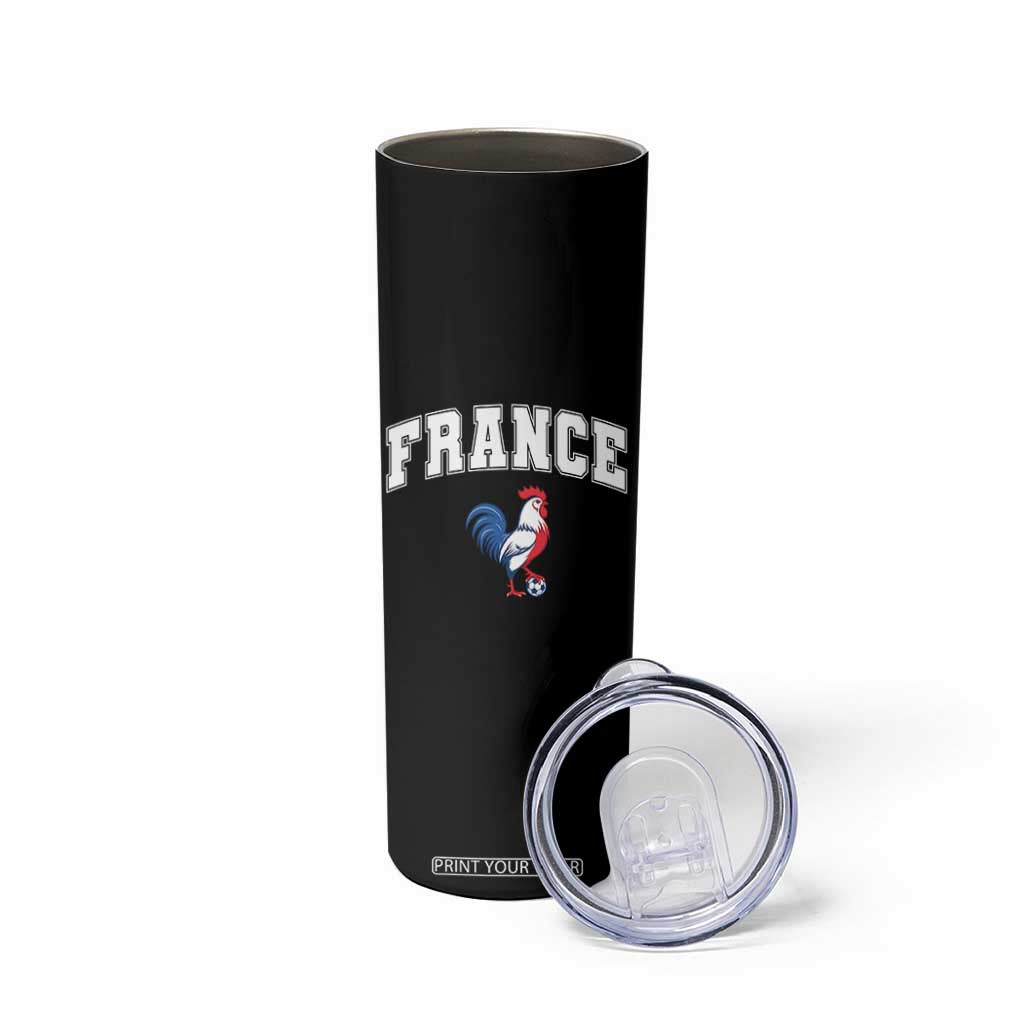 France Flag Gallic Rooster French National Pride Skinny Tumbler TS14 Print Your Wear