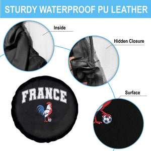 France Flag Gallic Rooster French National Pride Spare Tire Cover TS14 Print Your Wear
