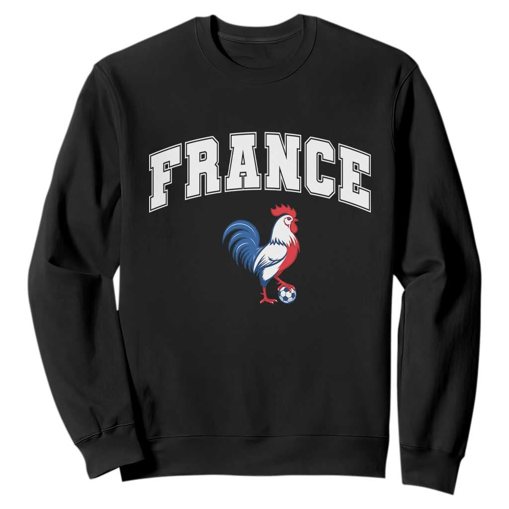 France Flag Gallic Rooster French National Pride Sweatshirt