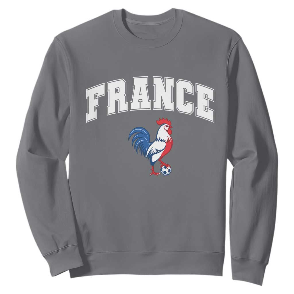 France Flag Gallic Rooster French National Pride Sweatshirt