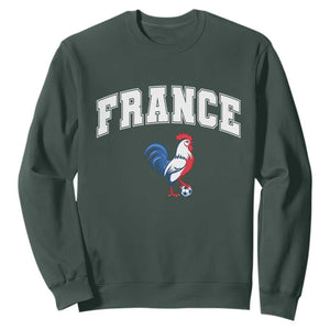 France Flag Gallic Rooster French National Pride Sweatshirt