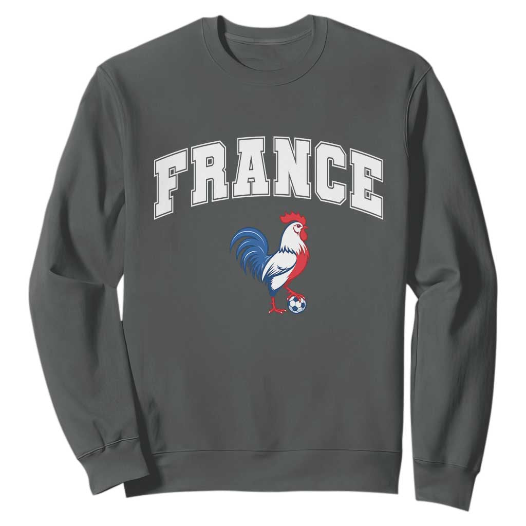 France Flag Gallic Rooster French National Pride Sweatshirt