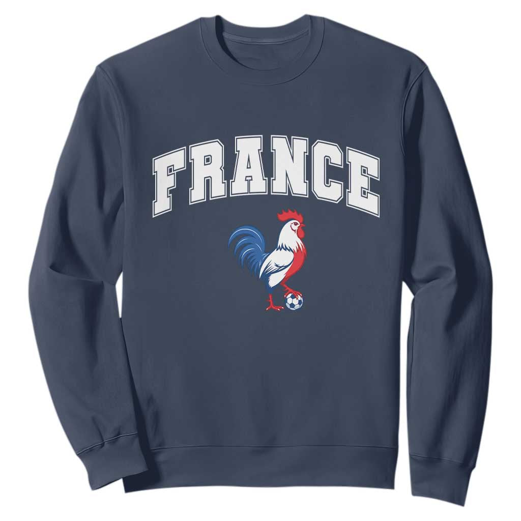 France Flag Gallic Rooster French National Pride Sweatshirt