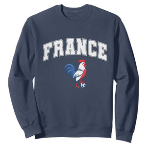 France Flag Gallic Rooster French National Pride Sweatshirt