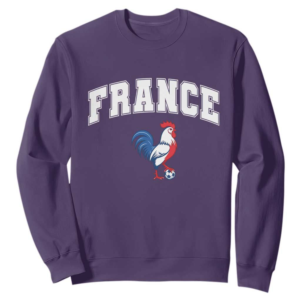 France Flag Gallic Rooster French National Pride Sweatshirt