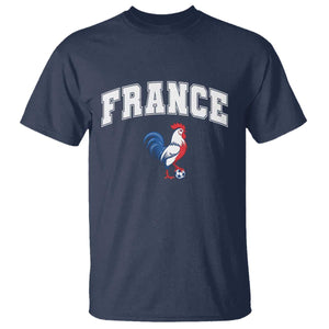 France Flag Gallic Rooster French National Pride T Shirt
