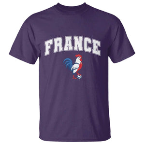 France Flag Gallic Rooster French National Pride T Shirt