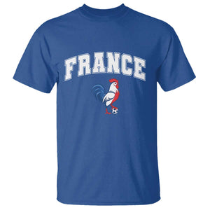 France Flag Gallic Rooster French National Pride T Shirt