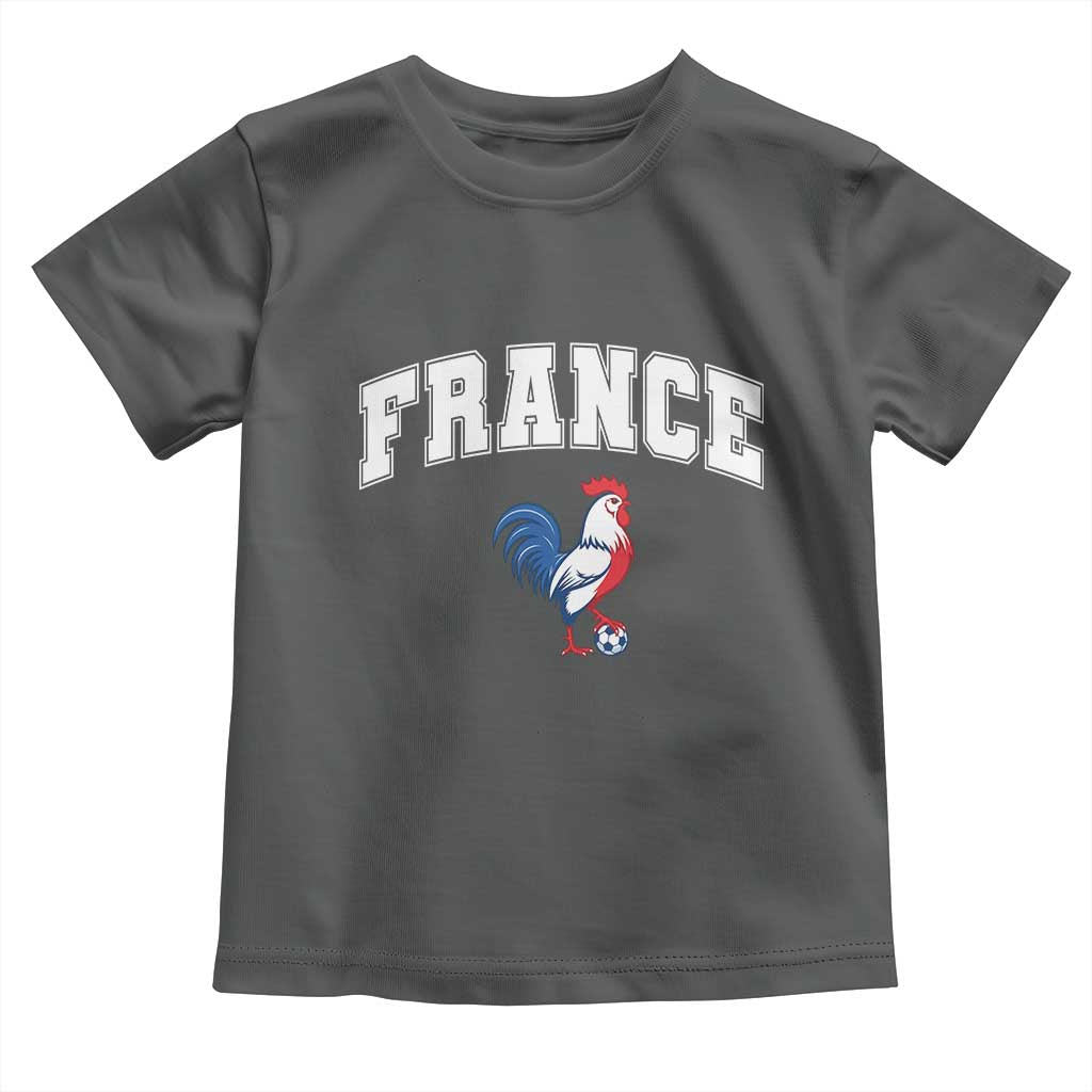 France Flag Gallic Rooster French National Pride Toddler T Shirt