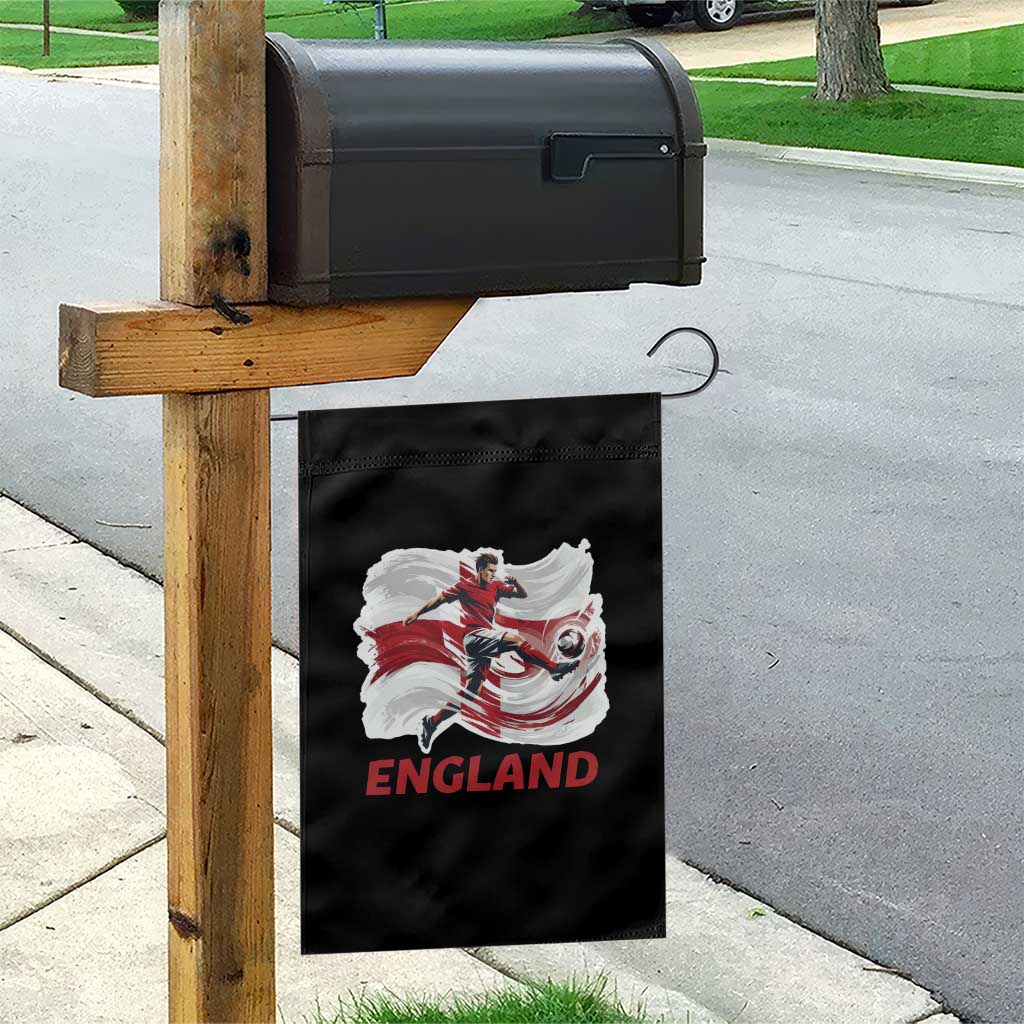 England Soccer Fan English Flag Garden Flag TS14 Print Your Wear