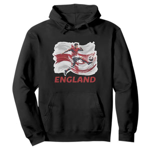 England Soccer Fan English Flag Hoodie