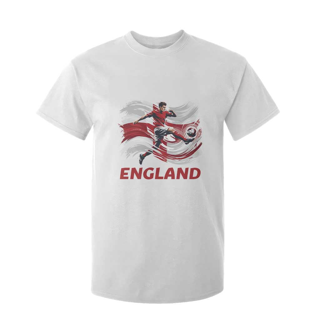 England Soccer Fan English Flag T Shirt For Kid