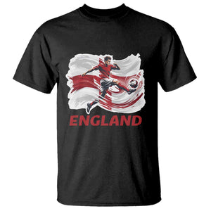 England Soccer Fan English Flag T Shirt