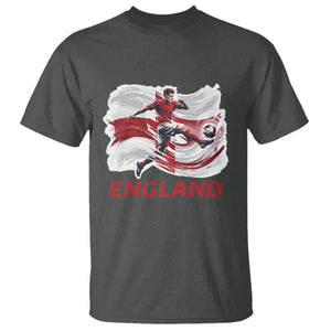England Soccer Fan English Flag T Shirt