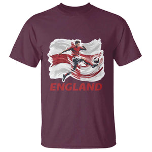 England Soccer Fan English Flag T Shirt