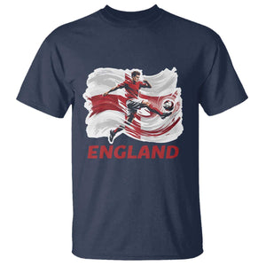 England Soccer Fan English Flag T Shirt