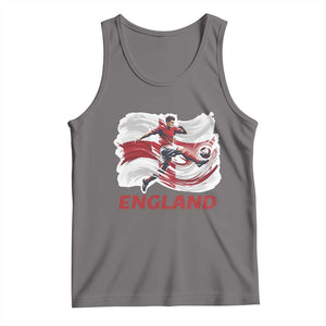 England Soccer Fan English Flag Tank Top