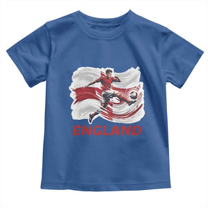 England Soccer Fan English Flag Toddler T Shirt
