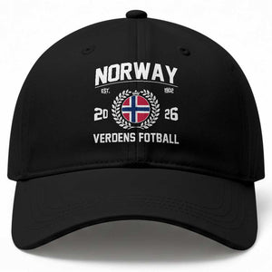 Norway Soccer Football Fan 2026 Norwegian Flag Baseball Cap