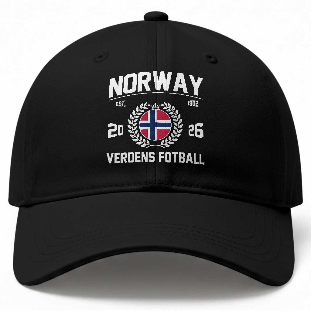 Norway Soccer Football Fan 2026 Norwegian Flag Baseball Cap TS14 Print Your Wear