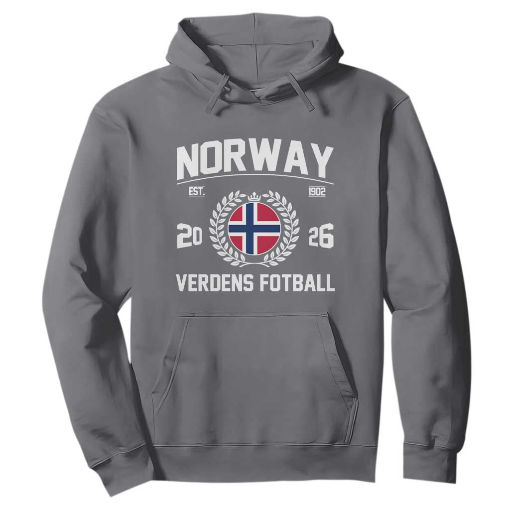 Norway Soccer Football Fan 2026 Norwegian Flag Hoodie