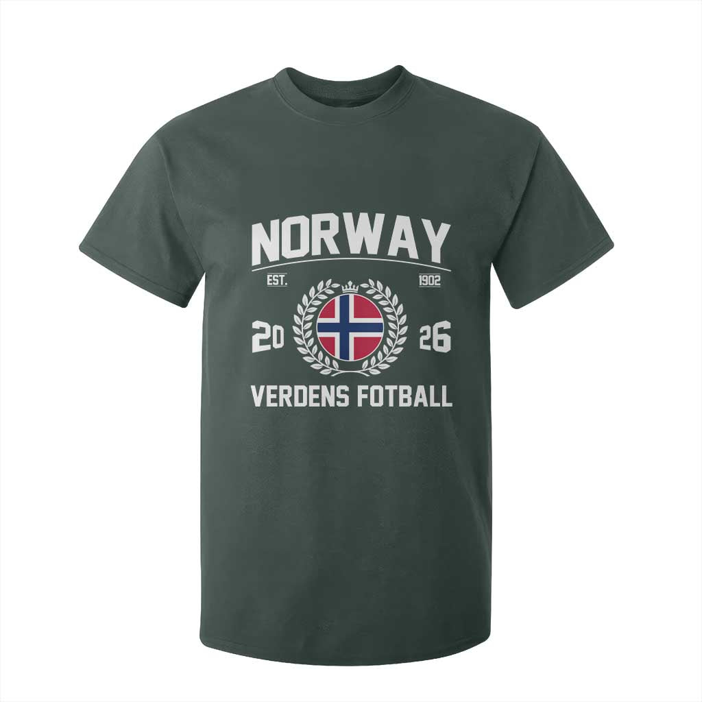 Norway Soccer Football Fan 2026 Norwegian Flag T Shirt For Kid