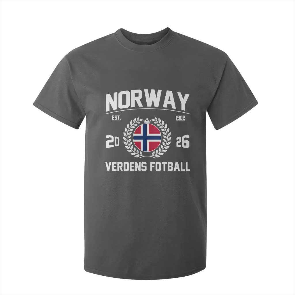 Norway Soccer Football Fan 2026 Norwegian Flag T Shirt For Kid