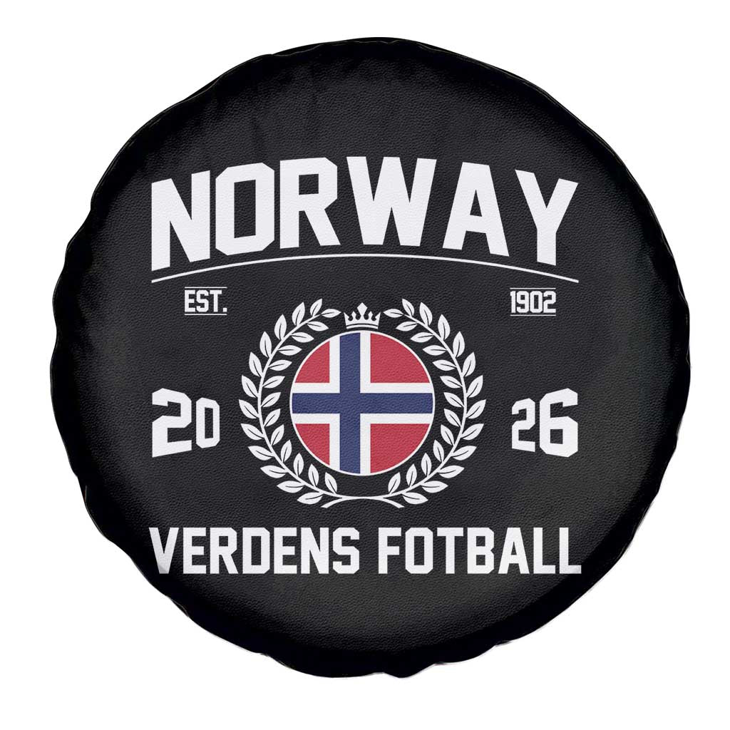 Norway Soccer Football Fan 2026 Norwegian Flag Spare Tire Cover TS14 Print Your Wear