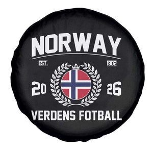 Norway Soccer Football Fan 2026 Norwegian Flag Spare Tire Cover TS14 Print Your Wear